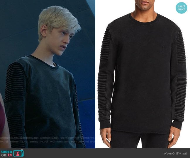 nANA jUDY Montana Sweatshirt worn by Andy Strucker (Percy Hynes White) on The Gifted