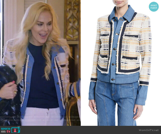 Veronica Beard Santiago Jacket worn by Kameron Westcott on The Real Housewives of Dallas