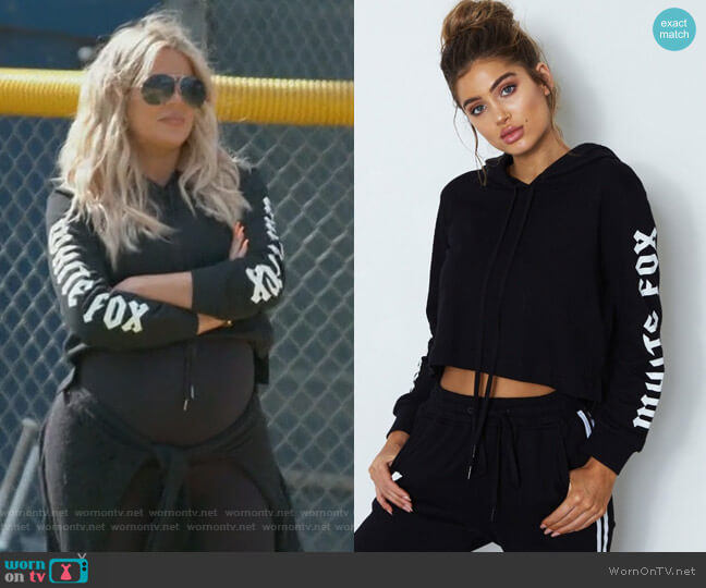 White Fox Zola Sweater worn by Khloe Kardashian on Keeping Up with the Kardashians