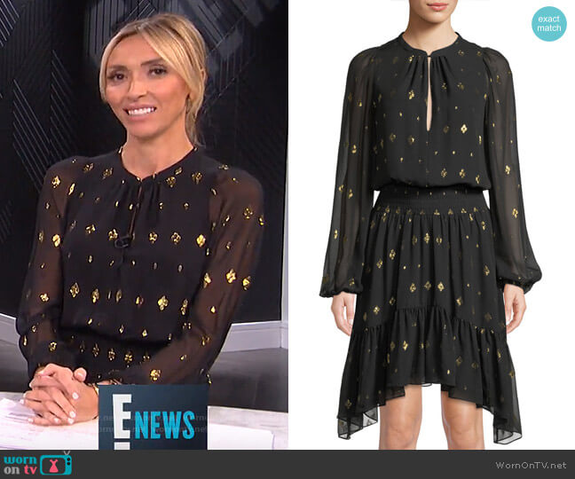 A.L.C. Sidney Dress worn by Giuliana Rancic on E! News