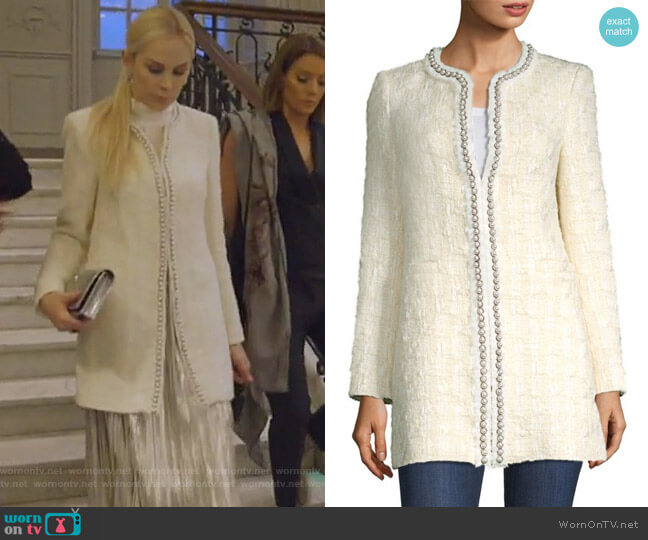Alice + Olivia Andreas Jacket worn by Kameron Westcott on The Real Housewives of Dallas