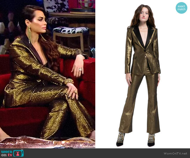 Alice + Olivia Kylyn Pants worn by D’Andra Simmons on The Real Housewives of Dallas
