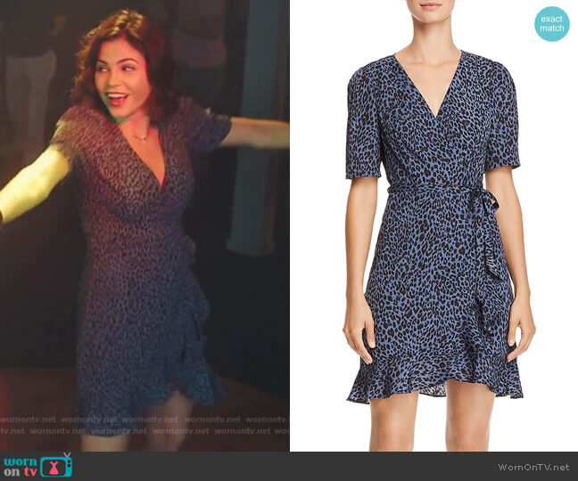 Aqua Leopard Print Wrap Dress worn by Julian Booth (Jenna Dewan) on The Resident