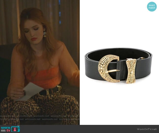 B-Low The Belt Wide Shaped Belt worn by Kirby Anders (Maddison Brown) on Dynasty