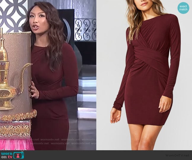 Bailey 44 Clandestine Dress worn by Jeannie Mai on The Real
