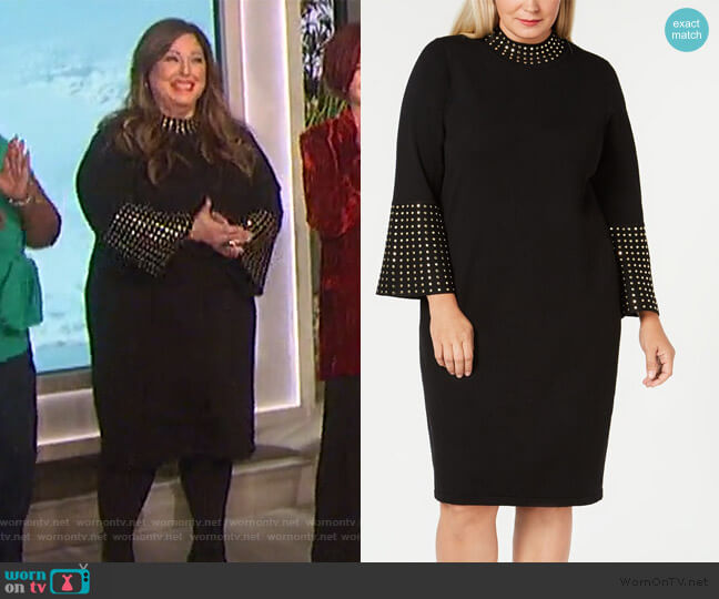 Calvin Klein Plus Size Studded Sheath Dress