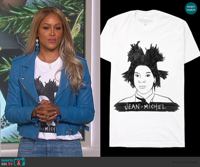 Deer Dana Jean Michel T-Shirt worn by Eve on The Talk