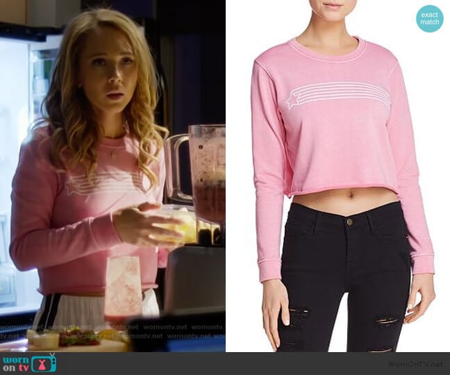 Desert Dreamer Star Streak Cropped Sweatshirt worn by Veronica Newell (Juno Temple) on Dirty John