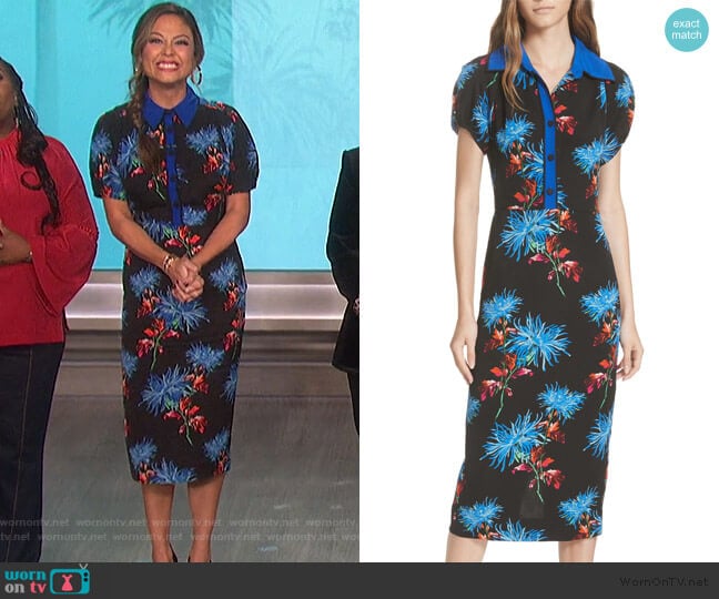 Diane von Furstenberg Elly Floral Dress