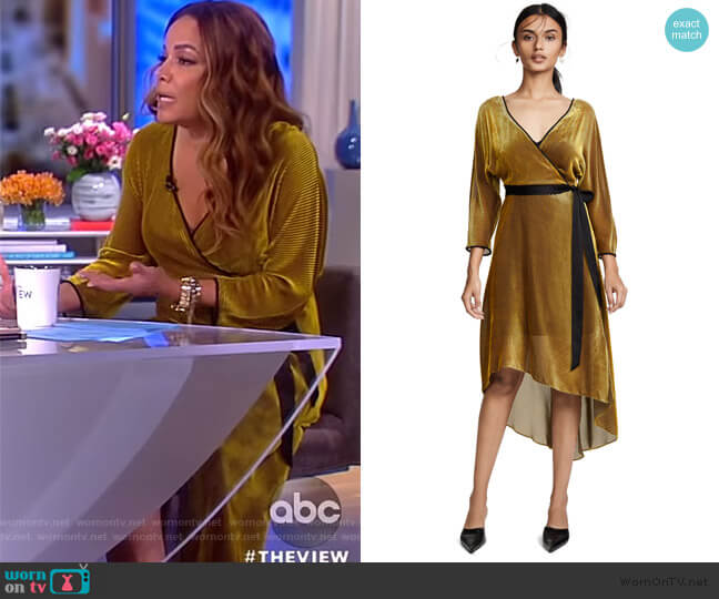 Diane von Furstenberg Eloise Dress worn by Sunny Hostin on The View
