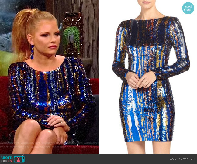 Dress The Population Lola Dress worn by Brandi Redmond on The Real Housewives of Dallas
