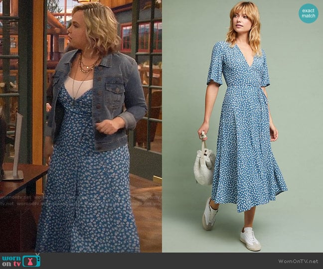 Faithfull Daytime Floral Dress worn by Kristin Baxter (Amanda Fuller) on Last Man Standing