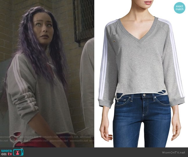 Generation Love Sharyn Sweatshirt worn by Clarice Fong (Jamie Chung) on The Gifted