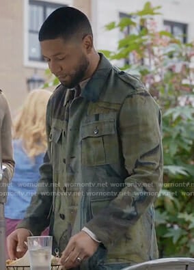 Jamal’s printed utility jacket on Empire