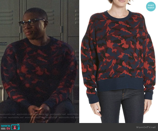 Joie Brycen Sweater worn by Henrietta Wilson (Aisha Hinds) on 9-1-1