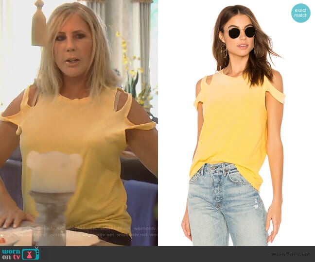 LNA Elijo Tee worn by Vicki Gunvalson on The Real Housewives of Orange County