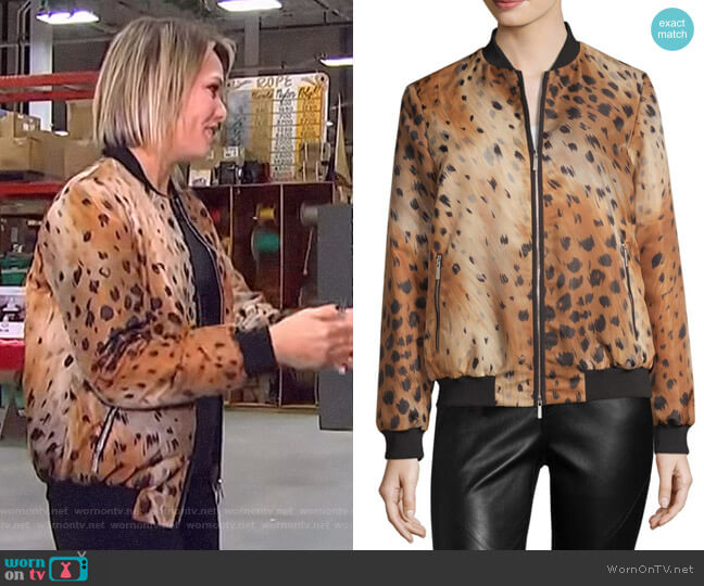 Lafayette 148 New York Melrose Jacket worn by Dylan Dreyer on Today