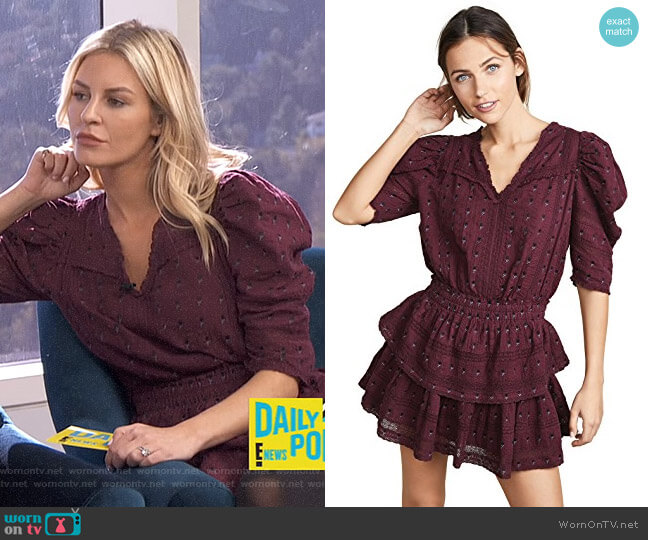 Love Shack Fancy Marissa Dress worn by Morgan Stewart on E! News