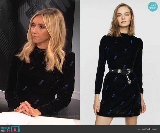 Maje Ripicow Dress worn by Giuliana Rancic on E! News