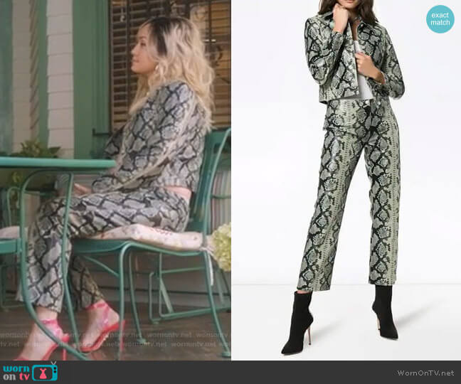Miaou Beatrice Trousers worn by Star Davis (Jude Demorest) on Star