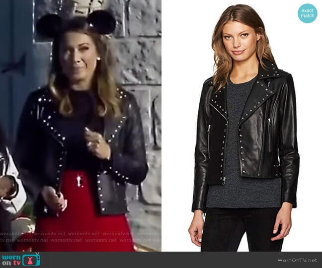 Parker Easton Jacket worn by Ginger Zee on Good Morning America