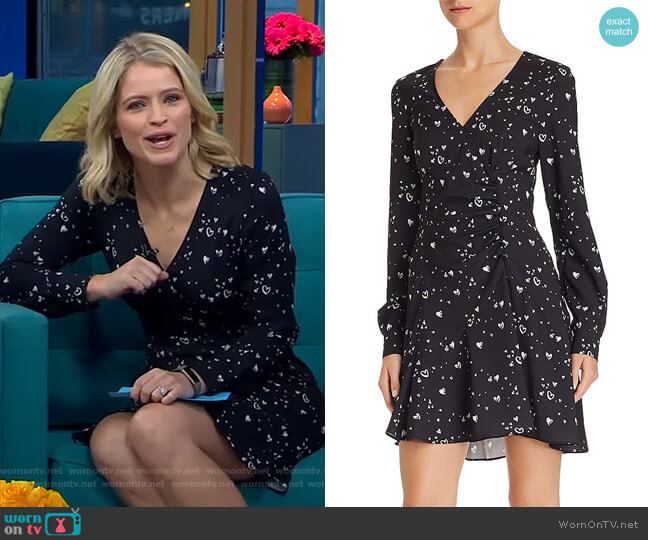 Parker Willow Dress worn by Sara Haines on Good Morning America