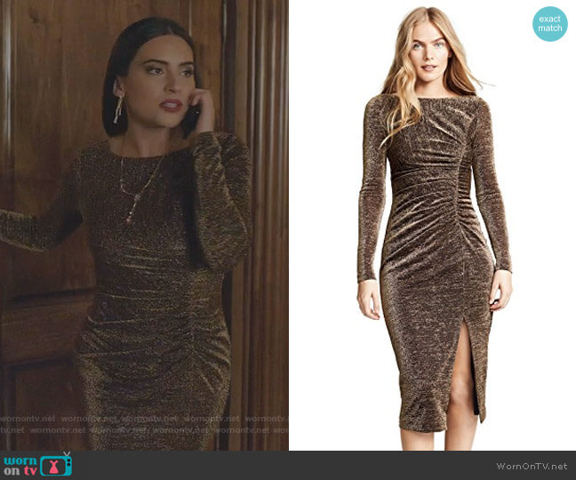 Rachel Zoe Lovey Dress worn by Cristal Jennings (Daniella Alonso) on Dynasty