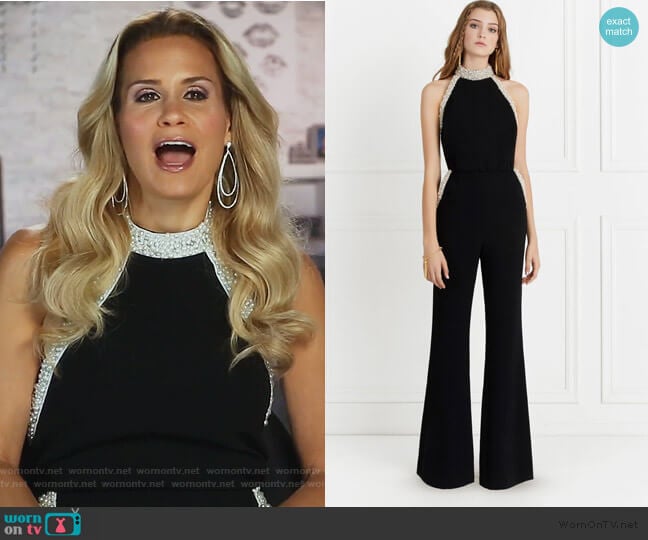 Rachel Zoe Elinor Jumpsuit worn by Jackie Goldschneider on The Real Housewives of New Jersey