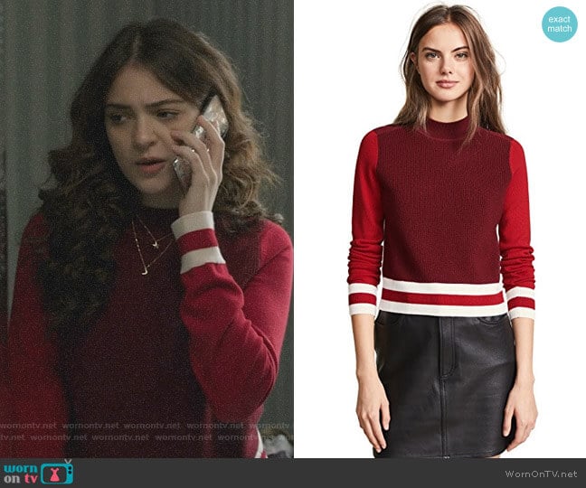Rag & Bone/JEAN Dean Sweater worn by Olive Stone (Luna Blaise) on Manifest