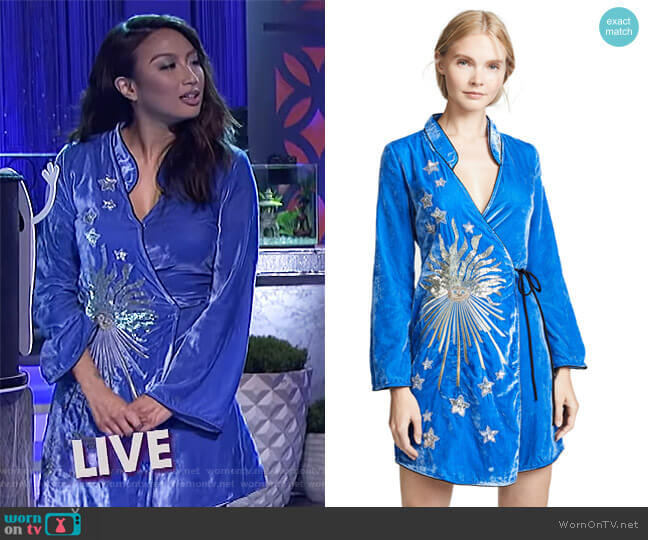 Rixo London Iris Dress worn by Jeannie Mai on The Real