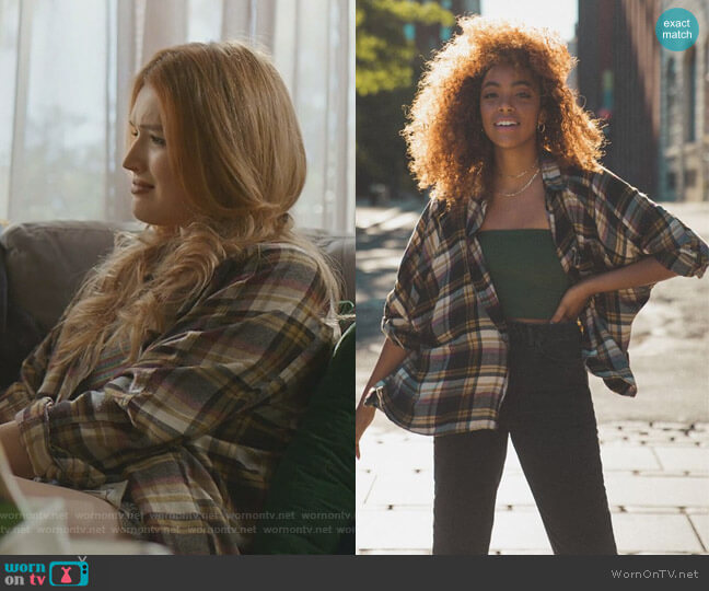 Urban Outfitters Brendan Shirt worn by Kirby Anders (Maddison Brown) on Dynasty