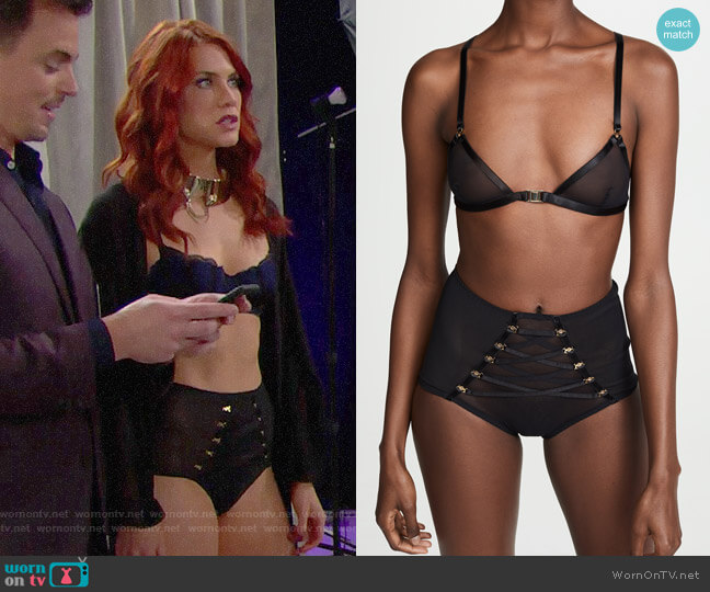 Coco de Mer Medusa Panties worn by Sally Spectra (Courtney Hope) on The Bold and the Beautiful