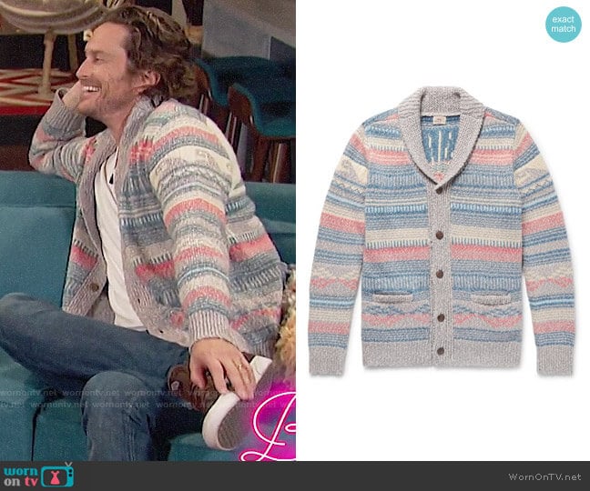 Faherty Sun & Wave Cardigan
