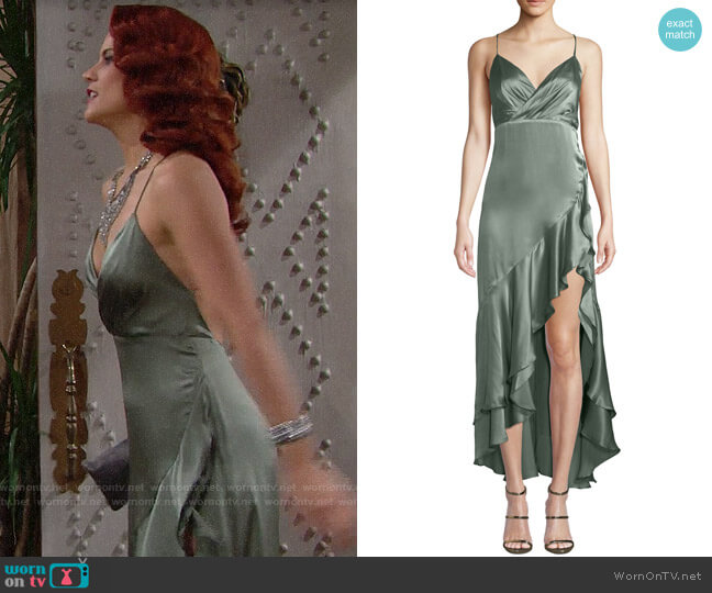 Fame and Parters Bristol Dress worn by Sally Spectra (Courtney Hope) on The Bold and the Beautiful
