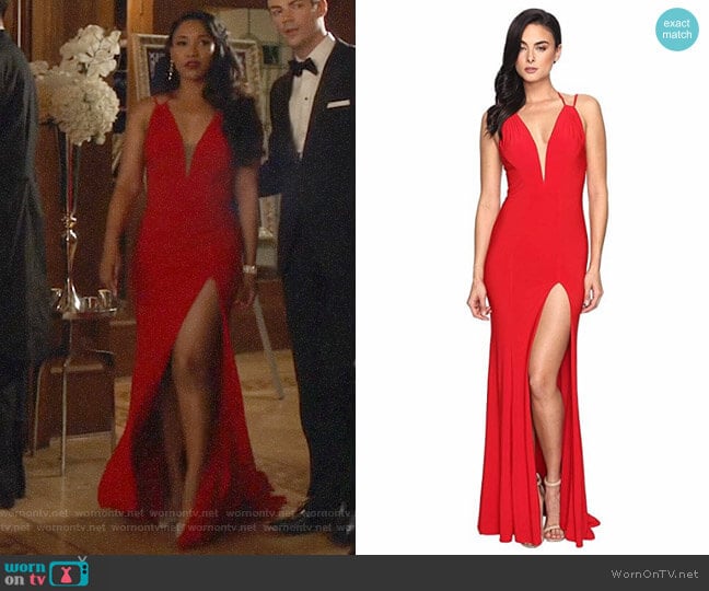 Faviana Style #7920 worn by Iris West (Candice Patton) on The Flash