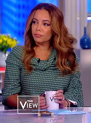 Sunny’s green top on The View