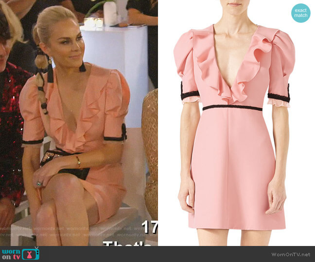 Gucci Crepe Silk Wool Dress worn by Kameron Westcott on The Real Housewives of Dallas