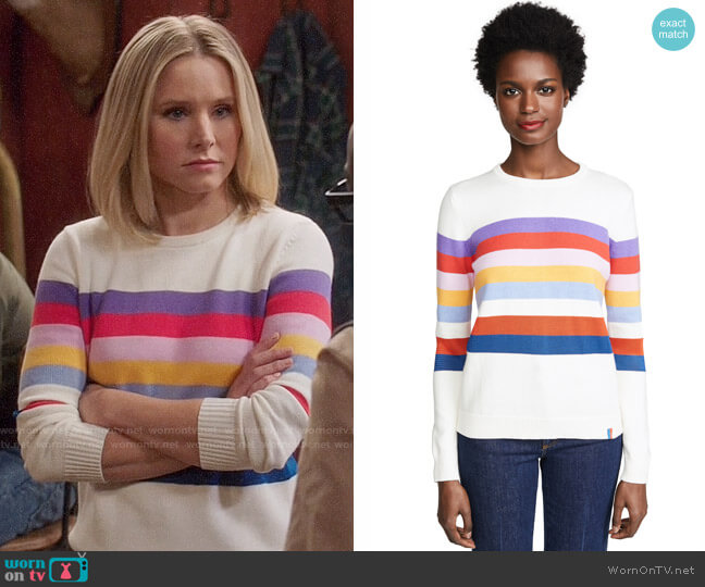 Kule The Day Trip Sweater worn by Eleanor Shellstrop (Kristen Bell) on The Good Place