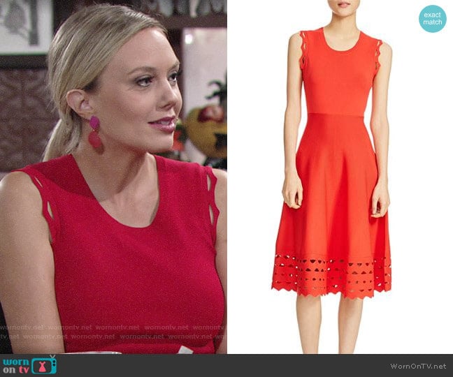 Maje Rumba Dress worn by Abby Newman (Melissa Ordway) on The Young and the Restless
