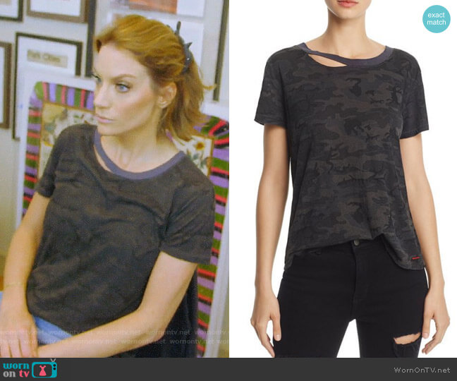 n Philanthropy Harlow Tee worn by Cary Deuber on The Real Housewives of Dallas