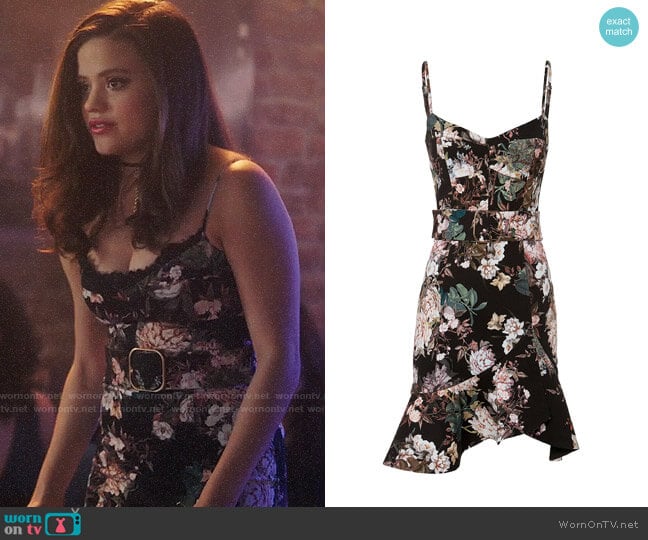 Nicholas Arielle Belted Dress worn by Maggie Vera (Sarah Jeffery) on Charmed