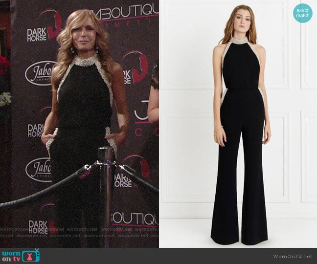 Rachel Zoe Elinor Jumpsuit worn by Lauren Fenmore (Tracey Bregman) on The Young and the Restless