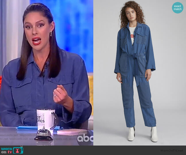 Rag and Bone Henri Jumpsuit worn by Abby Huntsman on The View