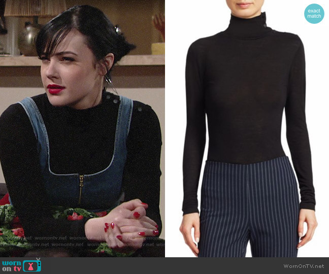 Rag & Bone Leyton Sweater worn by Tessa Porter (Cait Fairbanks) on The Young and the Restless