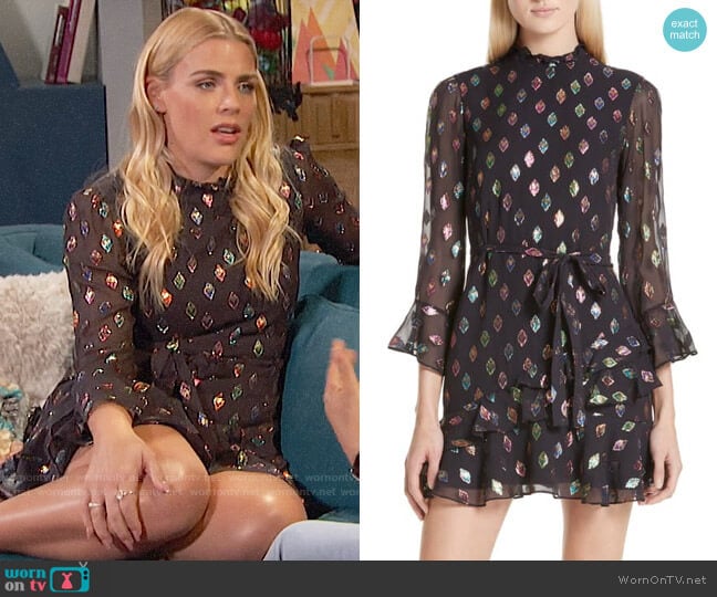 Saloni Marissa Dress worn by Busy Philipps on Busy Tonight