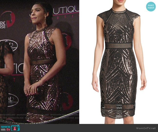 Saylor Heloise Dress worn by Kerry Johnson (Alice Hunter) on The Young and the Restless