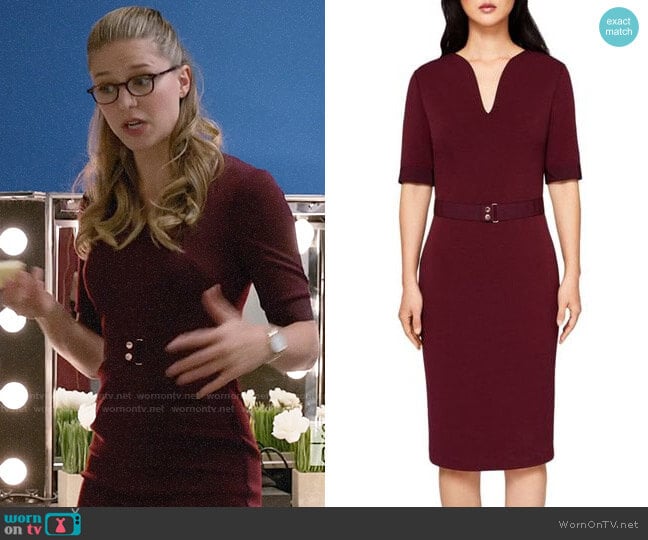Ted Baker Jesabil Dress worn by Kara Danvers (Melissa Benoist) on Supergirl