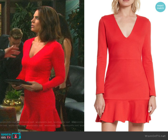 Alice + Olivia Francine Dress worn by Chloe Lane (Nadia Bjorlin) on Days of our Lives
