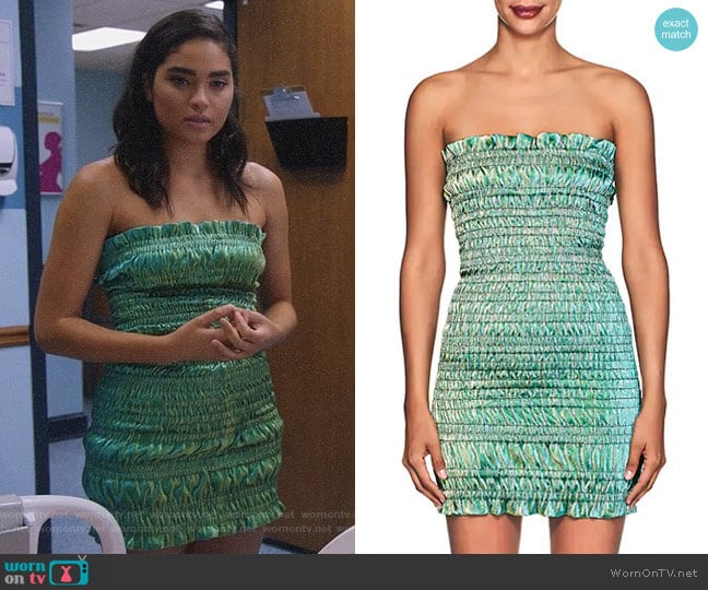 Area Emily Dress worn by Simone Davis (Brittany O'Grady) on Star
