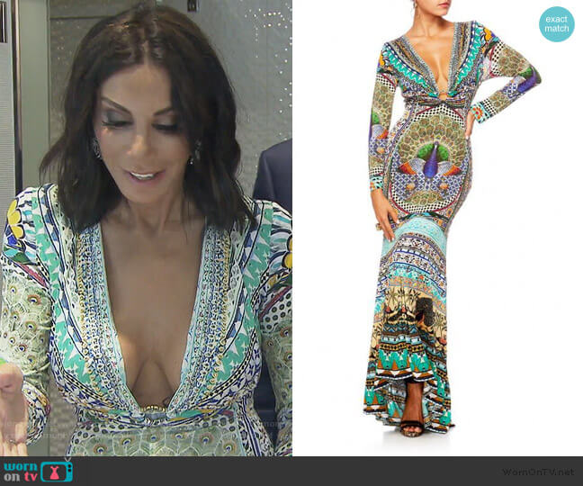 Camilla The King and I Dress worn by Danielle Staub on The Real Housewives of New Jersey